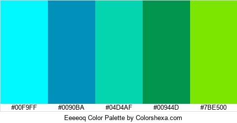 Eeeeoq Color Colors Logo