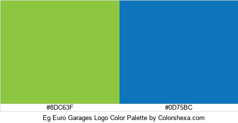 Eg Euro Garages Logo Color Colors Logo