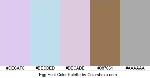 Egg Hunt Color Colors Logo