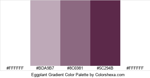 Eggplant Gradient Color Colors Logo