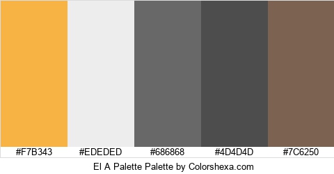 El A Palette Colors Logo