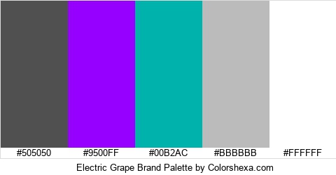 Electric Grape Brand Colors Logo
