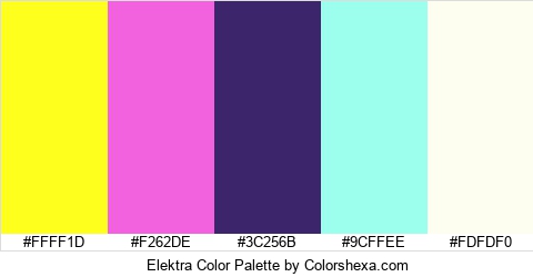Elektra Color Colors Logo