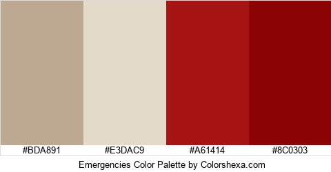 Emergencies Color Colors Logo