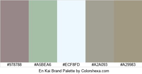 En Kai Brand Colors Logo
