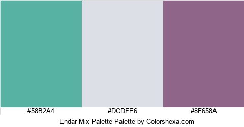 Endar Mix Palette Colors Logo