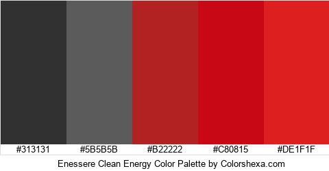 Enessere Clean Energy Color Colors Logo