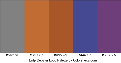 Entp Debater Logo Colors Logo
