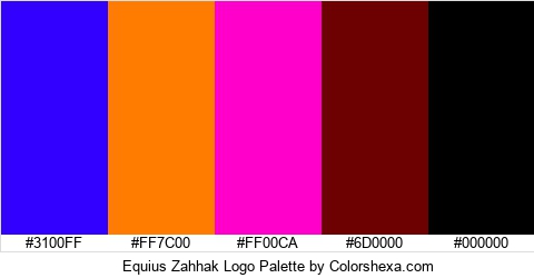 Equius Zahhak Logo Colors Logo