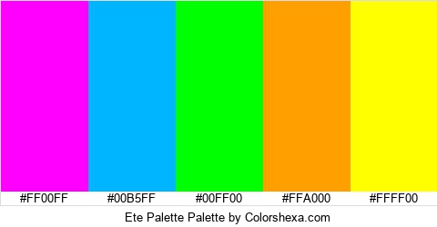 Ete Palette Colors Logo