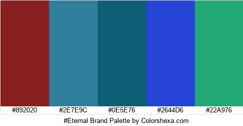#Eternal Brand Colors Logo
