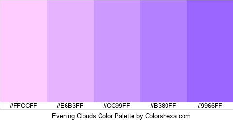 Evening Clouds Color Colors Logo