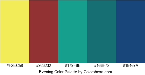 Evening Color Colors Logo
