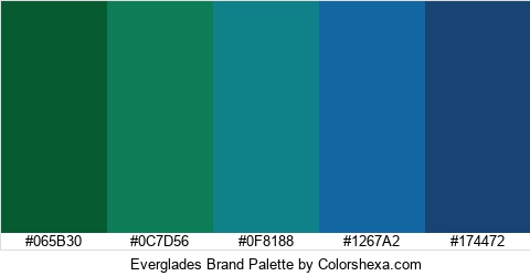Everglades Brand Colors Logo