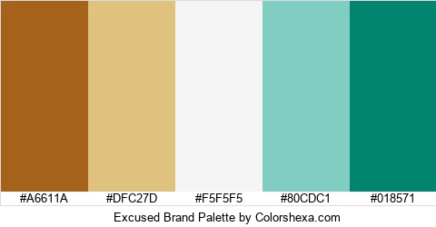 Excused Brand Colors Logo