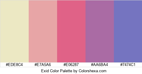 Exid Color Colors Logo