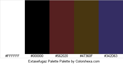 Extasefugaz Palette Colors Logo