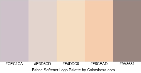 Fabric Softener Logo Colors Logo