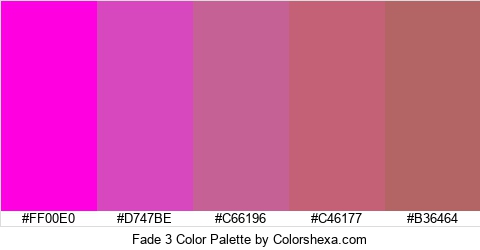 Fade 3 Color Colors Logo