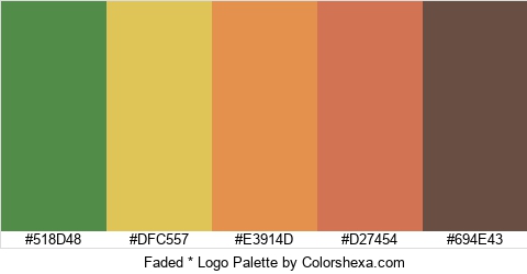 Faded * Logo Colors Logo