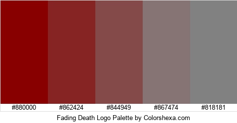 Fading Death Logo Colors Logo