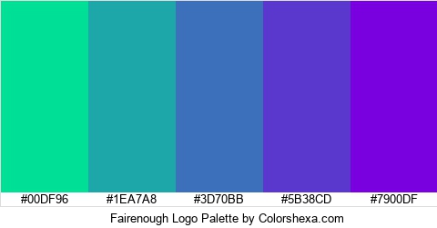 Fairenough Logo Colors Logo