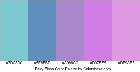 Fairy Floss Color Colors Logo