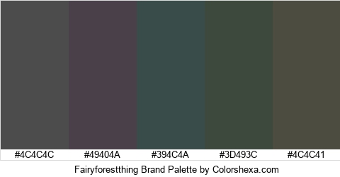 Fairyforestthing Brand Colors Logo