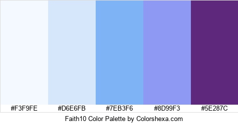 Faith10 Color Colors Logo