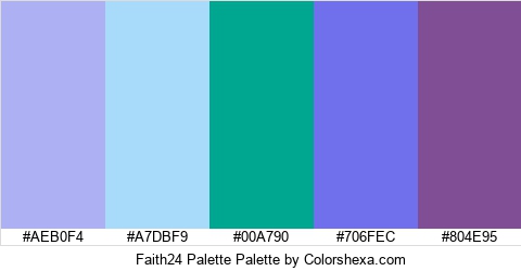 Faith24 Palette Colors Logo