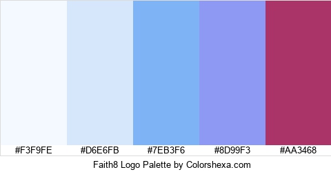 Faith8 Logo Colors Logo