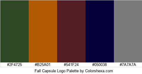 Fall Capsule Logo Colors Logo