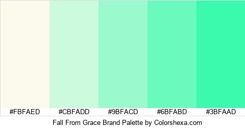 Fall From Grace Brand Colors Logo