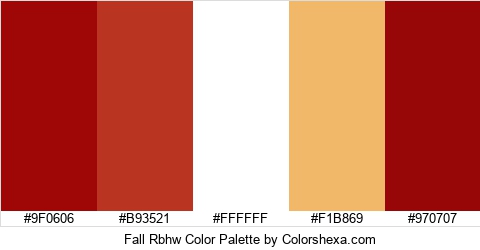 Fall Rbhw Color Colors Logo
