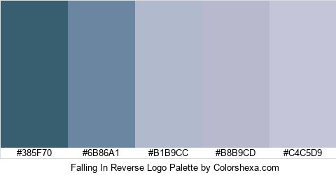 Falling In Reverse Logo Colors Logo