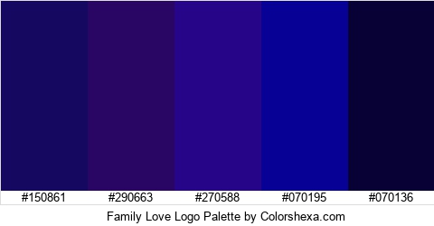 Family Love Logo Colors Logo