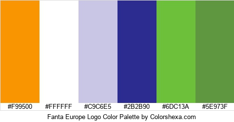 Fanta Europe Logo Color Colors Logo