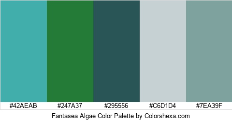 Fantasea Algae Color Colors Logo