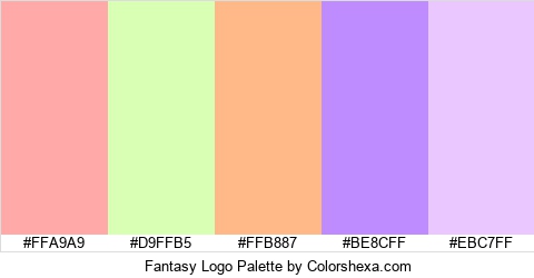 Fantasy Logo Colors Logo