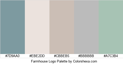 Farmhouse Logo Colors Logo