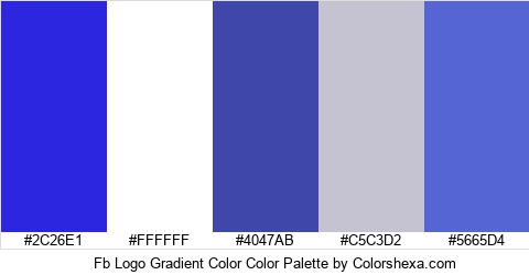 Fb Logo Gradient Color Color Colors Logo