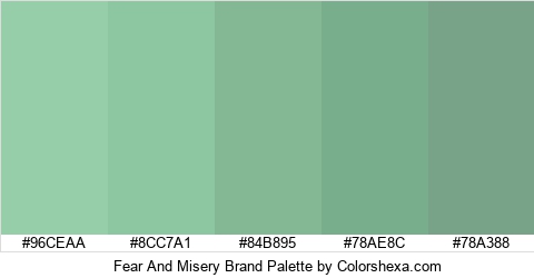 Fear And Misery Brand Colors Logo