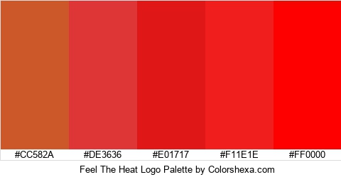 Feel The Heat Logo Colors Logo