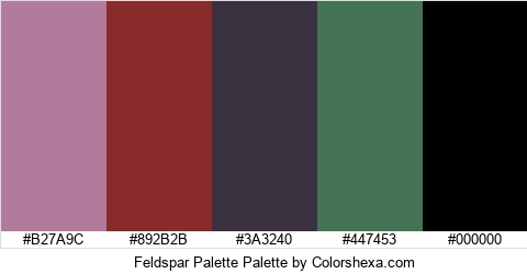 Feldspar Palette Colors Logo