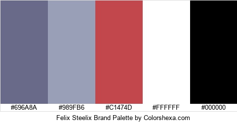 Felix Steelix Brand Colors Logo