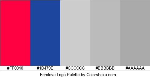 Femlove Logo Colors Logo