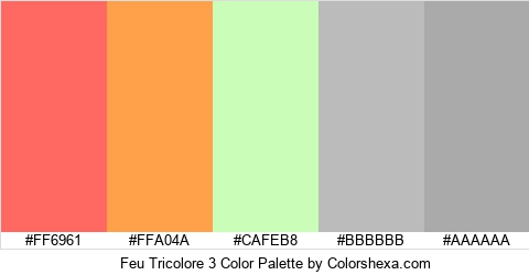 Feu Tricolore 3 Color Colors Logo