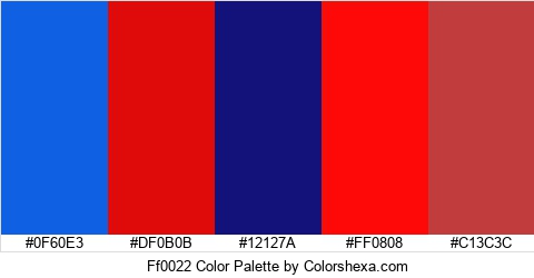 Ff0022 Color Colors Logo