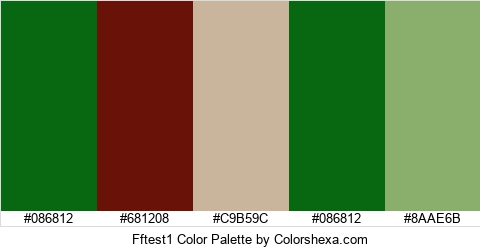 Fftest1 Color Colors Logo