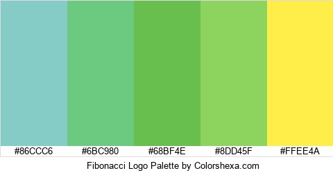 Fibonacci Logo Colors Logo